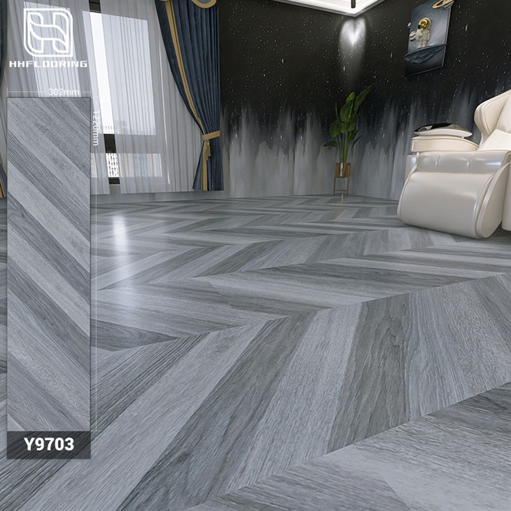 chevron vinyl plank flooring