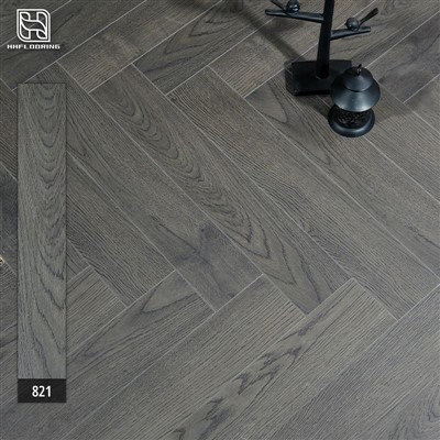 Balıksırtı Gri Laminat Parke